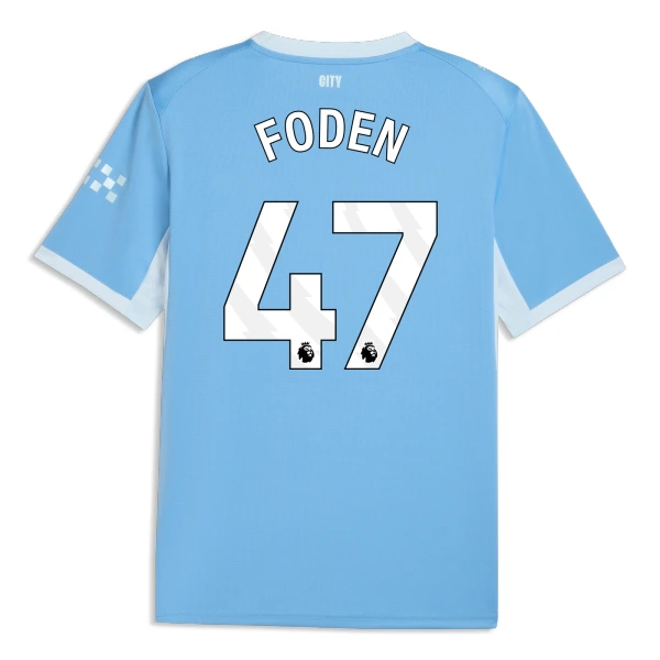 Camiseta Manchester City Phil Foden 47 Hombre 1ª Equipación 26/27 Camiseta Manchester City Phil Foden 47 Hombre 1ª Equipación 26/27