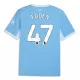 Camiseta Manchester City Phil Foden 47 Hombre 1ª Equipación 26/27 Camiseta Manchester City Phil Foden 47 Hombre 1ª Equipación 26/27