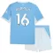 Camiseta Manchester City Rodrigo Hernández 16 Niños 1ª Equipación 26/27