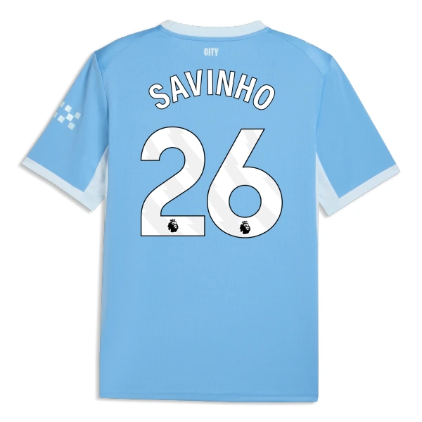 Camiseta Manchester City Savinho 26 Hombre 1ª Equipación 26/27 Camiseta Manchester City Savinho 26 Hombre 1ª Equipación 26/27