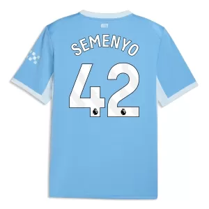 Camiseta Manchester City Semenyo 42 Hombre 1ª Equipación 26/27