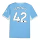 Camiseta Manchester City Semenyo 42 Hombre 1ª Equipación 26/27 Camiseta Manchester City Semenyo 42 Hombre 1ª Equipación 26/27