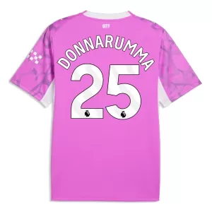 Camiseta Portero Manchester City Gianluigi Donnarumma 25 Hombre 2ª Equipación 26/27 Rosa