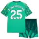 Camiseta Portero Manchester City Gianluigi Donnarumma 25 Niños 1ª Equipación 26/27 Verde Camiseta Portero Manchester City Gianluigi Donnarumma 25 Niños 1ª Equipación 26/27 Verde