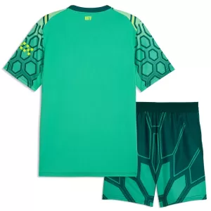 Camiseta Portero Manchester City Niños 1ª Equipación 26/27 Verde
