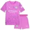 Camiseta Portero Manchester City Niños 2ª Equipación 26/27 Rosa