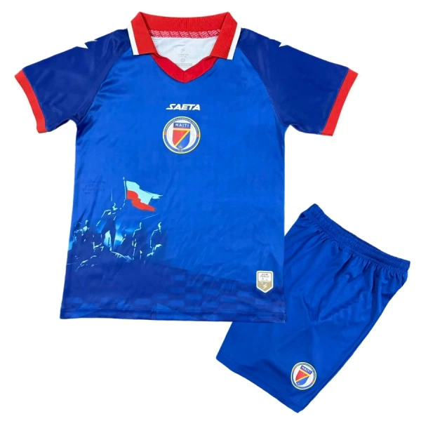 Camiseta Haiti Niños 1ª Equipación Mundial 2026 Camiseta Haiti Niños 1ª Equipación Mundial 2026