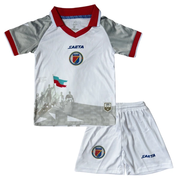 Camiseta Haiti Niños 2ª Equipación Mundial 2026 Camiseta Haiti Niños 2ª Equipación Mundial 2026