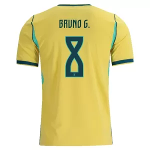 Camiseta Brasil Bruno Guimaraes 8 Hombre 1ª Equipación Mundial 2026