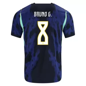 Camiseta Brasil Bruno Guimaraes 8 Hombre 2ª Equipación Mundial 2026