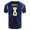 Camiseta Brasil Bruno Guimaraes 8 Hombre 2ª Equipación Mundial 2026