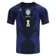 Camiseta Brasil Bruno Guimaraes 8 Hombre 2ª Equipación Mundial 2026