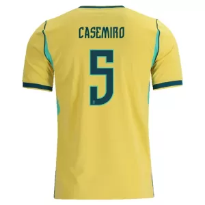 Camiseta Brasil Casemiro 5 Hombre 1ª Equipación Mundial 2026