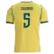 Camiseta Brasil Casemiro 5 Hombre 1ª Equipación Mundial 2026