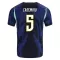 Camiseta Brasil Casemiro 5 Hombre 2ª Equipación Mundial 2026