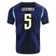 Camiseta Brasil Casemiro 5 Hombre 2ª Equipación Mundial 2026
