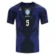 Camiseta Brasil Casemiro 5 Hombre 2ª Equipación Mundial 2026