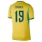 Camiseta Brasil Endrick 19 Hombre 1ª Equipación Mundial 2026