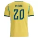 Camiseta Brasil Estevao 20 Hombre 1ª Equipación Mundial 2026 Camiseta Brasil Estevao 20 Hombre 1ª Equipación Mundial 2026
