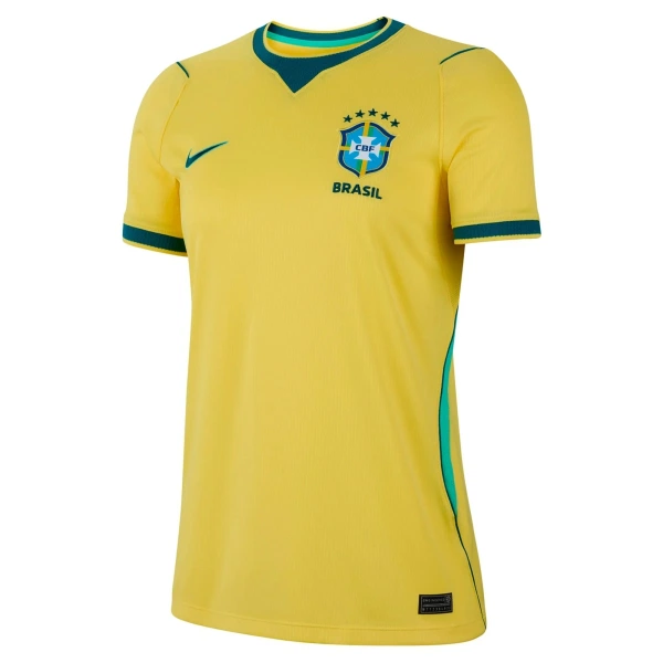 Camiseta Brasil Mujer 1ª Equipación Mundial 2026 Camiseta Brasil Mujer 1ª Equipación Mundial 2026