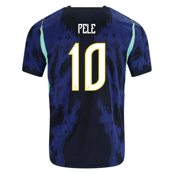 Camiseta Brasil Pele 10 Hombre 2ª Equipación Mundial 2026