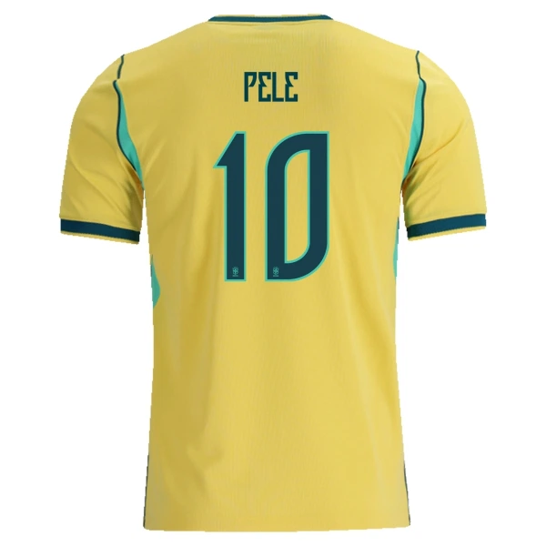 Camiseta Brasil Pele 10 Niños 1ª Equipación Mundial 2026