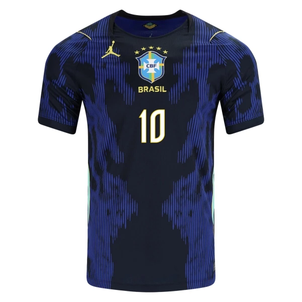Camiseta Brasil Pele 10 Niños 2ª Equipación Mundial 2026