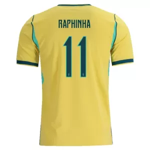 Camiseta Brasil Raphinha 11 Hombre 1ª Equipación Mundial 2026