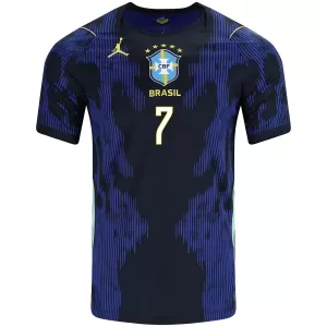 Camiseta Brasil Vinicius Junior 7 Niños 2ª Equipación Mundial 2026