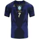 Camiseta Brasil Vinicius Junior 7 Niños 2ª Equipación Mundial 2026