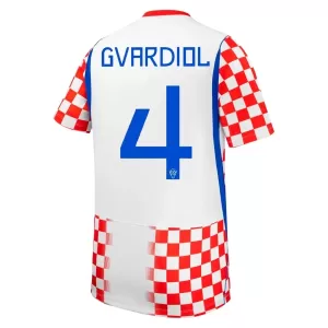 Camiseta Croacia Josko Gvardiol 4 Hombre 1ª Equipación Mundial 2026