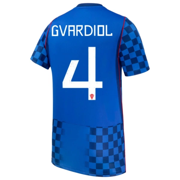 Camiseta Croacia Josko Gvardiol 4 Hombre 2ª Equipación Mundial 2026 Camiseta Croacia Josko Gvardiol 4 Hombre 2ª Equipación Mundial 2026