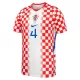 Camiseta Croacia Josko Gvardiol 4 Niños 1ª Equipación Mundial 2026