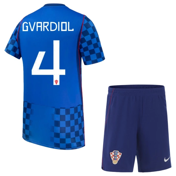 Camiseta Croacia Josko Gvardiol 4 Niños 2ª Equipación Mundial 2026 Camiseta Croacia Josko Gvardiol 4 Niños 2ª Equipación Mundial 2026