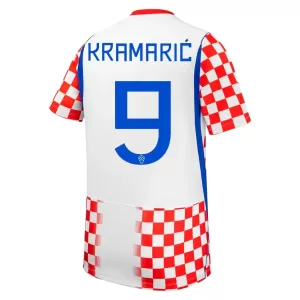 Camiseta Croacia Kramaric 9 Hombre 1ª Equipación Mundial 2026