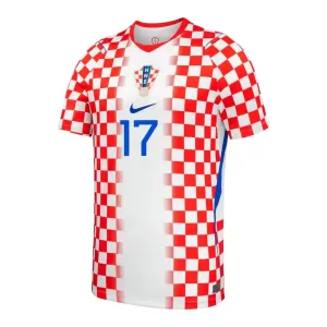 Camiseta Croacia P. Sucic 17 Hombre 1ª Equipación Mundial 2026