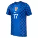 Camiseta Croacia P. Sucic 17 Hombre 2ª Equipación Mundial 2026