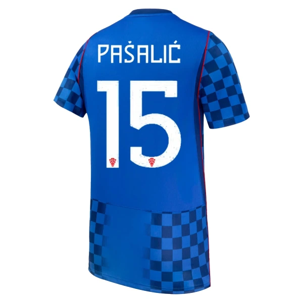 Camiseta Croacia Pasalic 15 Hombre 2ª Equipación Mundial 2026 Camiseta Croacia Pasalic 15 Hombre 2ª Equipación Mundial 2026