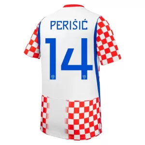 Camiseta Croacia Perisic 14 Hombre 1ª Equipación Mundial 2026