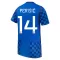 Camiseta Croacia Perisic 14 Hombre 2ª Equipación Mundial 2026