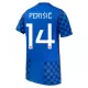 Camiseta Croacia Perisic 14 Hombre 2ª Equipación Mundial 2026