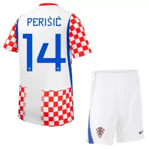 Camiseta Croacia Perisic 14 Niños 1ª Equipación Mundial 2026