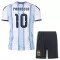 Camiseta Argentina Maradona 10 Niños 1ª Equipación Mundial 2026