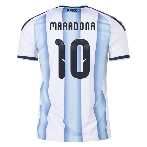 Camiseta Argentina Maradona 10 Niños 1ª Equipación Mundial 2026