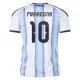 Camiseta Argentina Maradona 10 Niños 1ª Equipación Mundial 2026