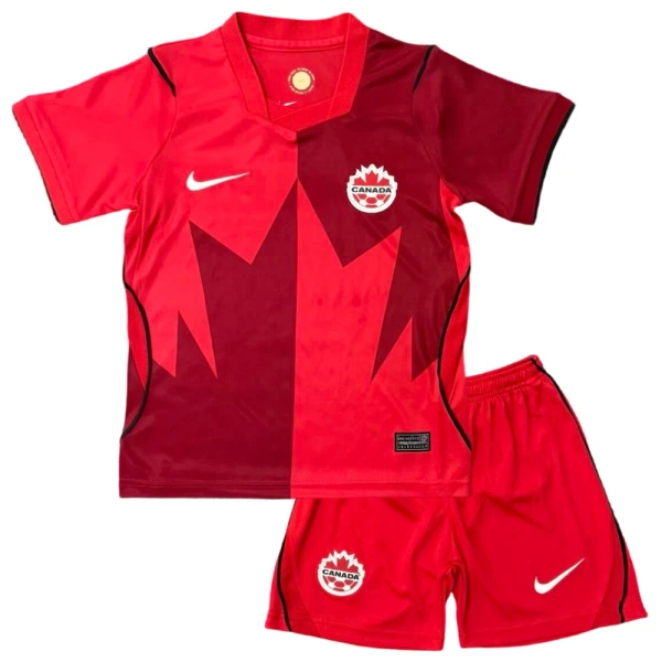 Camiseta Canadá Niños 1ª Equipación Mundial 2026 Camiseta Canadá Niños 1ª Equipación Mundial 2026