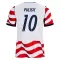 Camiseta Estados Unidos Christian Pulišić 10 Hombre 1ª Equipación Mundial 2026