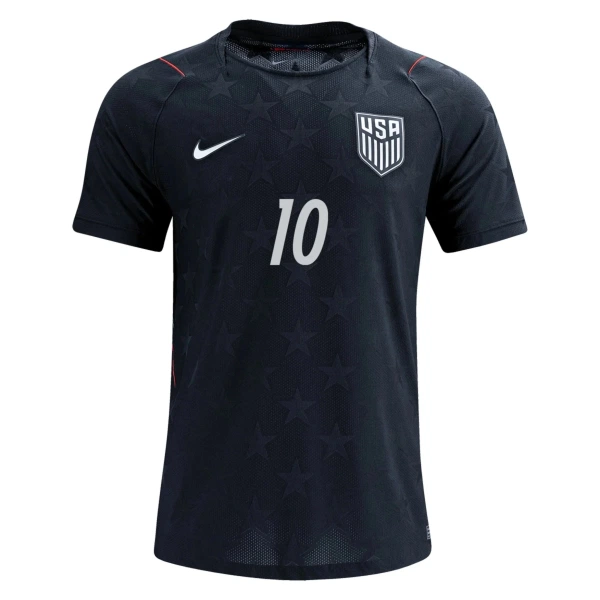 Camiseta Estados Unidos Christian Pulišić 10 Hombre 2ª Equipación Mundial 2026
