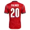 Camiseta Inglaterra Cole Palmer 20 Hombre 2ª Equipación Mundial 2026
