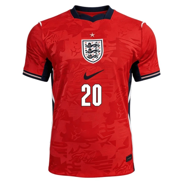 Camiseta Inglaterra Cole Palmer 20 Hombre 2ª Equipación Mundial 2026
